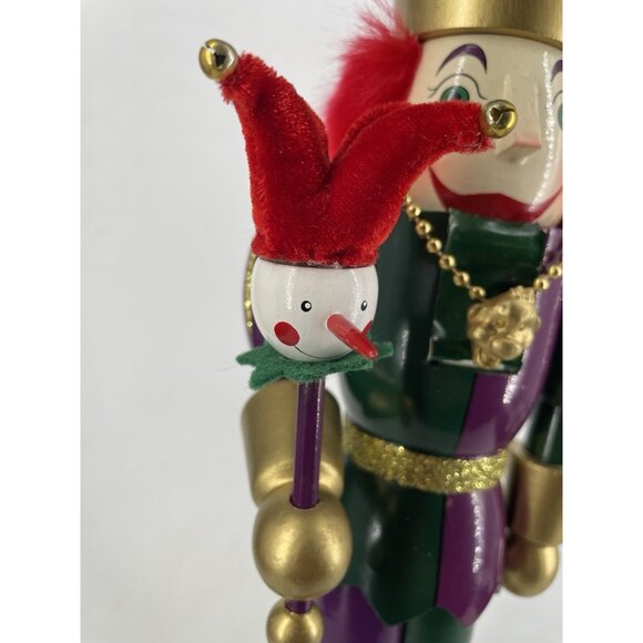 Nutcracker Village Court Jester 10th Anniversary Special Edition 2002 Limited - Picture 8 of 12